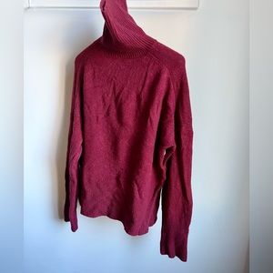 J. Crew ~ Turtleneck Sweater ~ Burgundy ~ Small